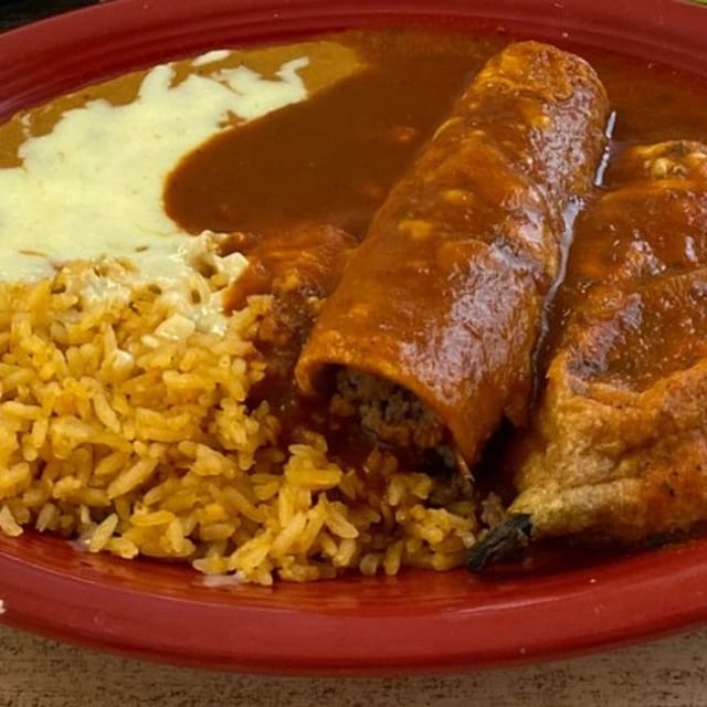4. Quesadila, Rice & Beans (Kids).