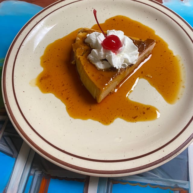 Flan.