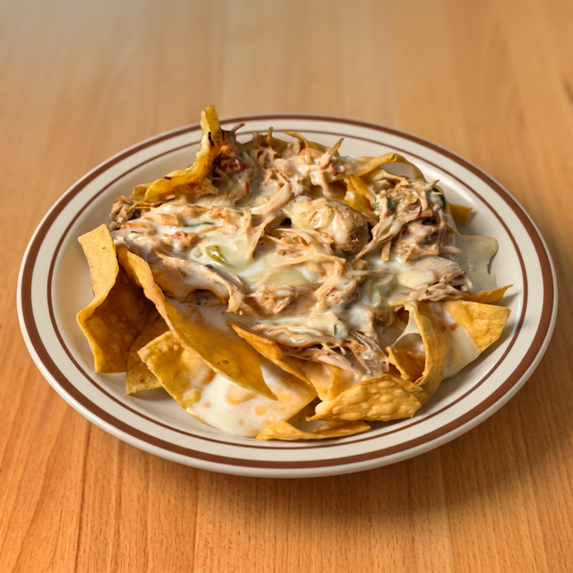Chicken Nachos.